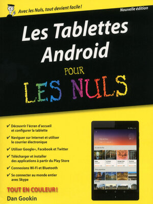 cover image of Les Tablettes Android Pour les Nuls, nouvelle édition